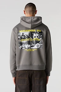 Muhammad Ali HD Print Fleece Hoodie