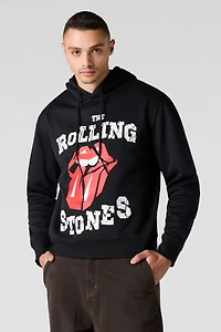 The Rolling Stones HD Print Fleece Hoodie