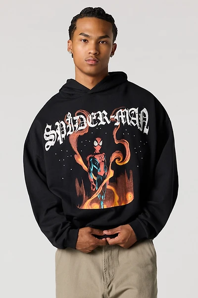 Spider-Man Boxy Fleece Hoodie