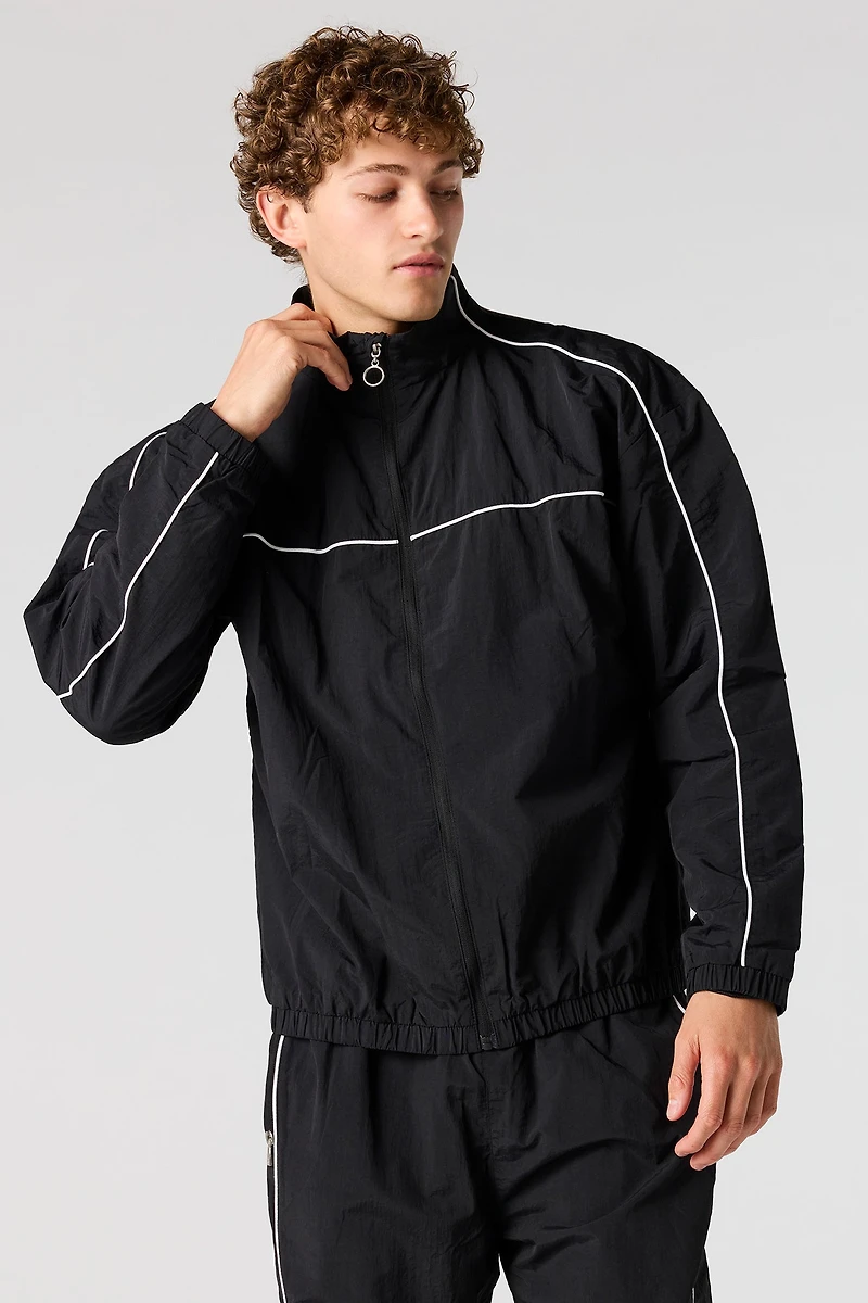 Nylon Track Jacket
