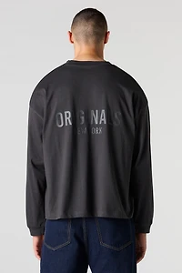 Originals HD Print Long Sleeve Top