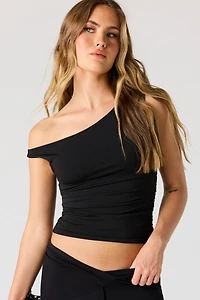 Contour One Shoulder Top