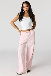 Luxe Fleece Wide Leg Sweatpant