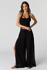 Wrap Palazzo Pant