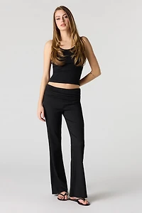 Textured Flare Pant