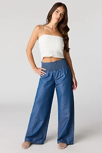 Denim Palazzo Pant