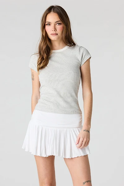 Minijupe-short fluide