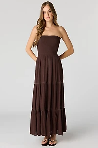 Smocked Tiered Maxi Dress