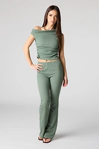 Textured Pant