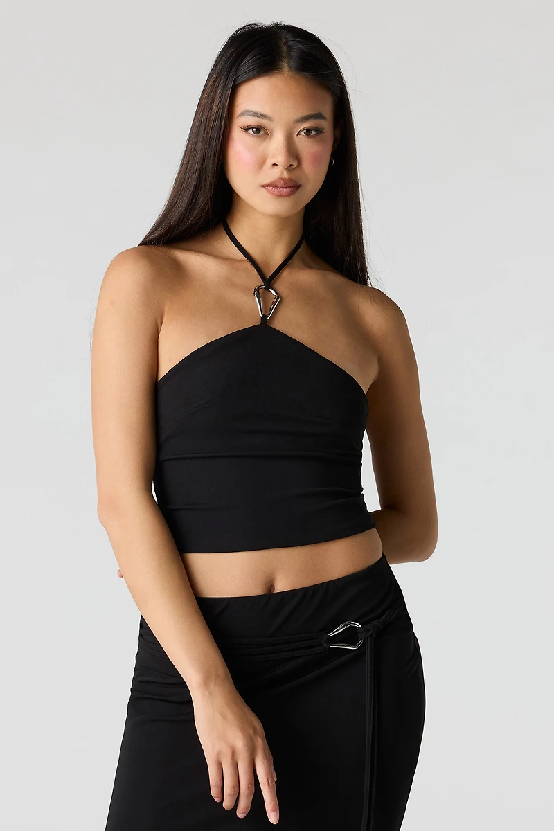 Knit Halter Top