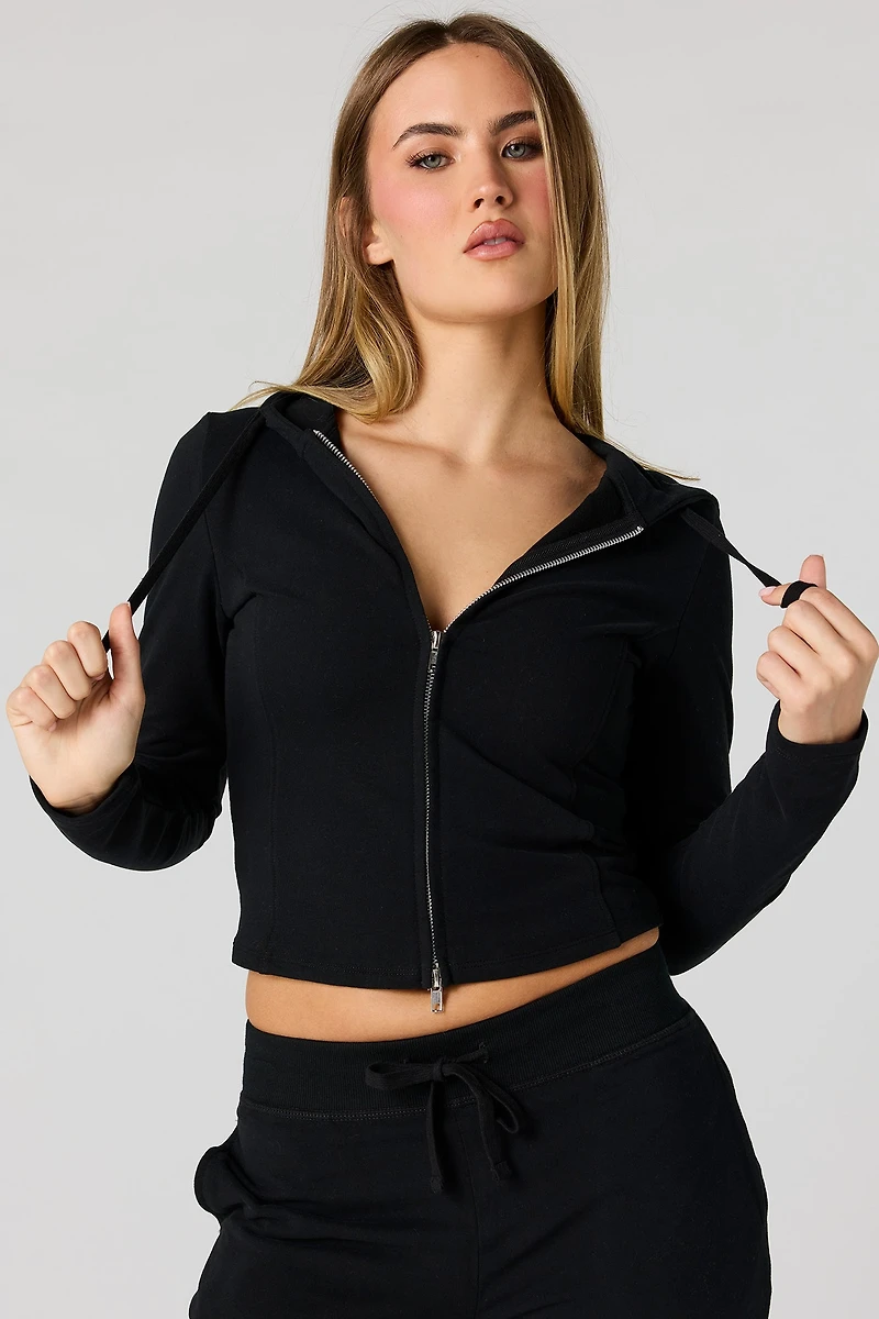Active French Terry Zip-Up Hoodie