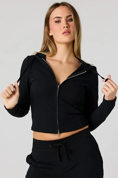Active French Terry Zip-Up Hoodie