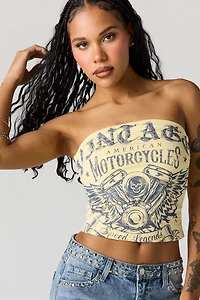 Graphic Tube Top