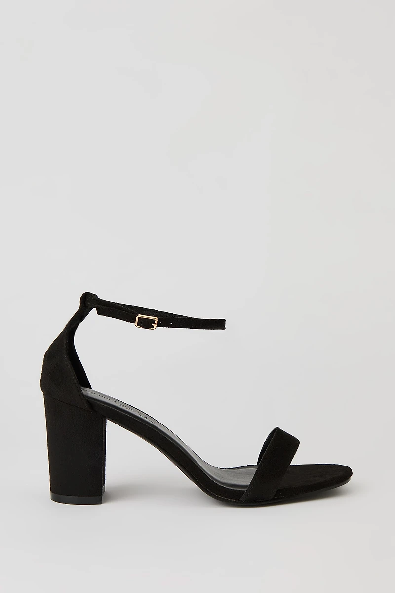 Banded Block Heel