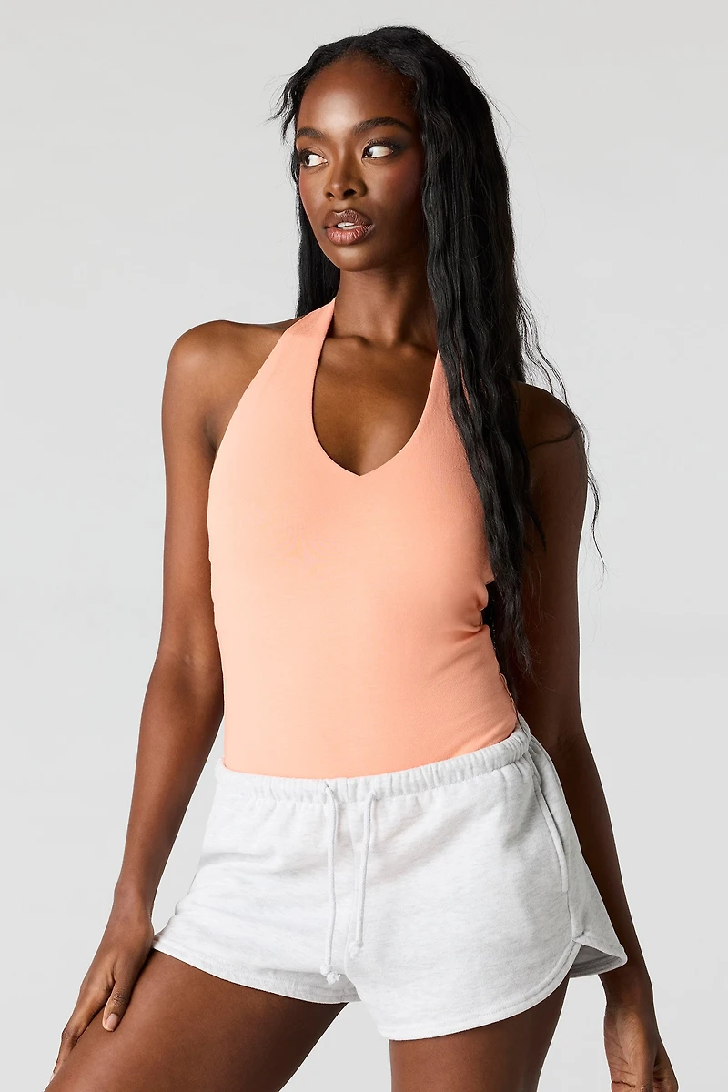 Soft Contour Halter Bodysuit
