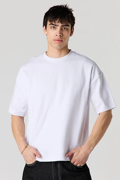 T-shirt surdimensionné lourd