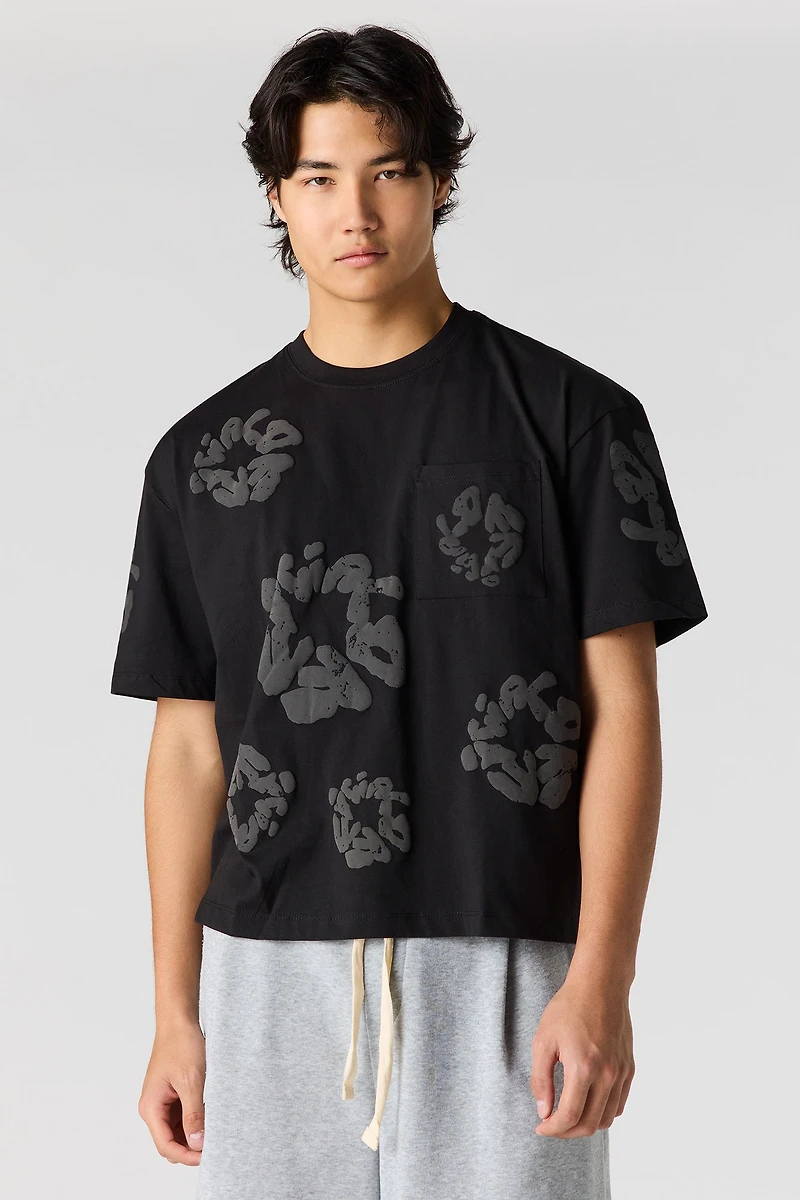Boxy Graphic Top