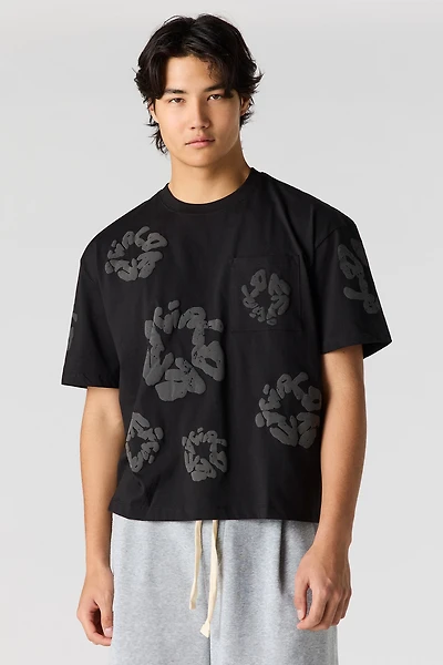 Boxy Graphic Top