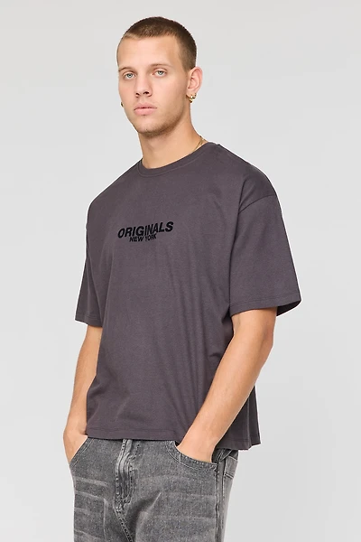 Premium Heavyweight Cotton Boxy Graphic T-Shirt