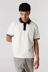 Polo texturé