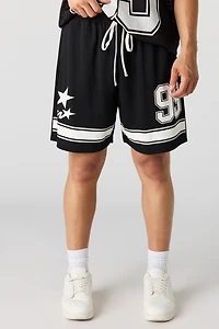 Mesh Graphic Short
