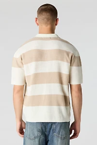 Knit Collared Top