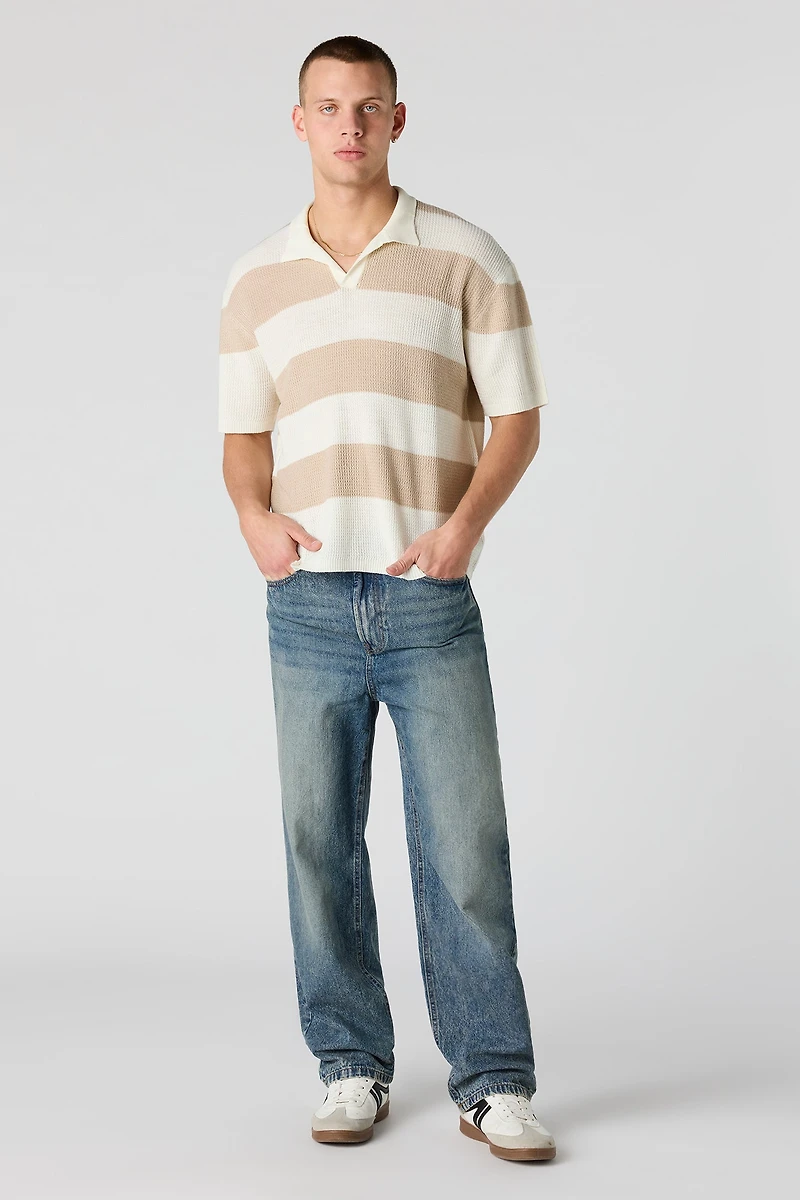Knit Collared Top