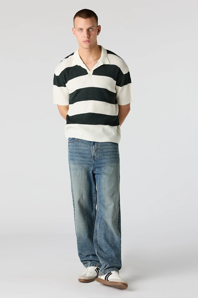 Knit Collared Top