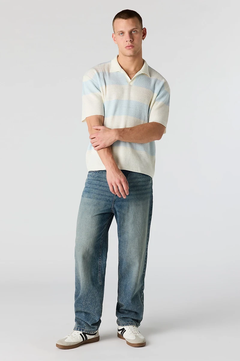 Knit Collared Top