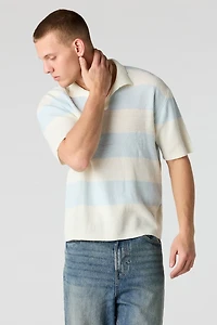 Haut en tricot avec col