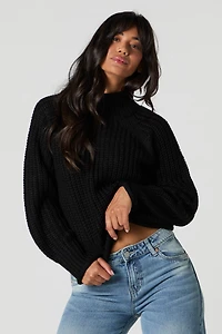 Chunky Knit Turtleneck Sweater