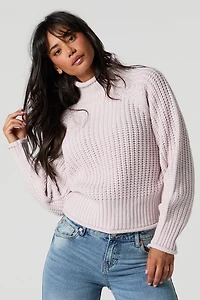 Chunky Knit Turtleneck Sweater