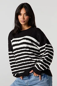 Mossy Cable Knit Sweater