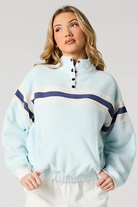 Sherpa Colourblock Sweatshirt