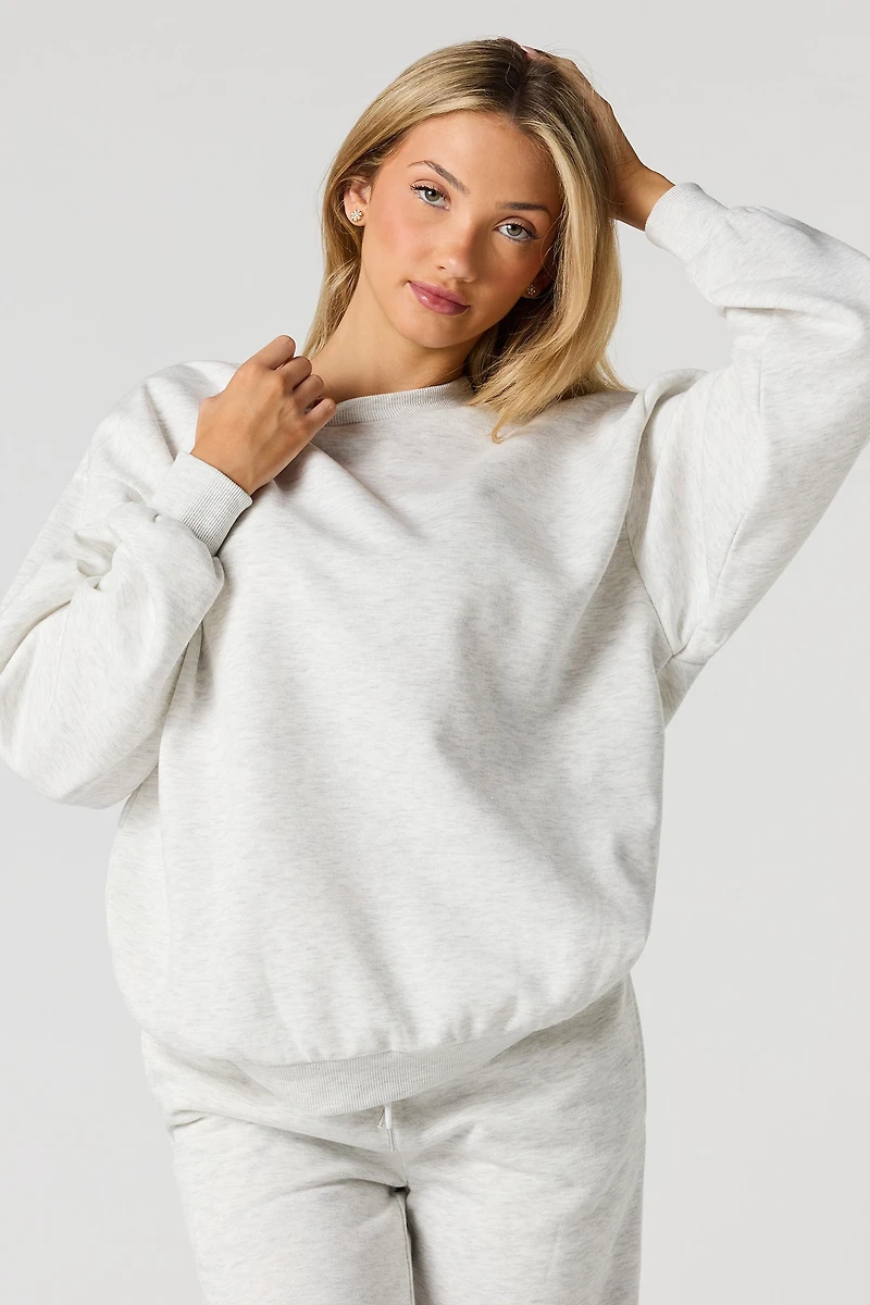 Fleece Crewneck Sweatshirt
