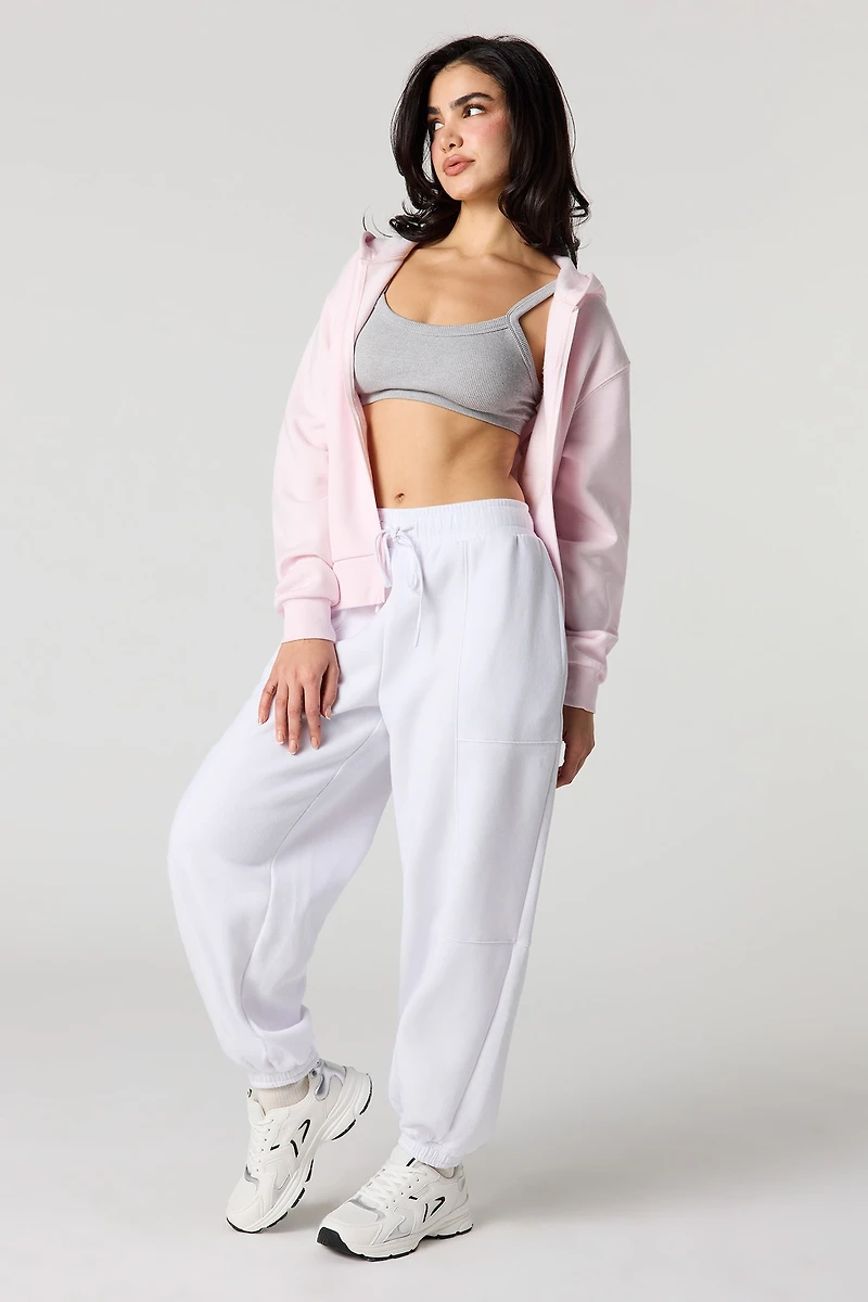 Jogger baggy en molleton