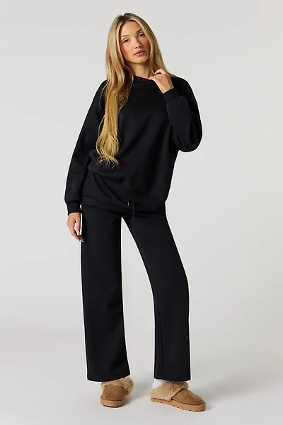 Fleece Straight Leg Jogger