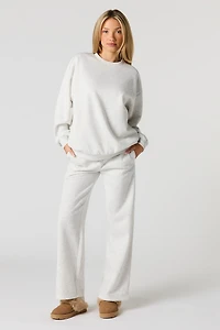 Fleece Straight Leg Jogger