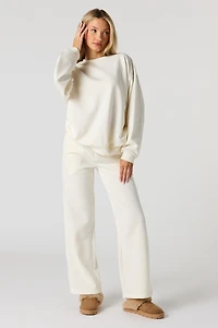 Fleece Straight Leg Jogger