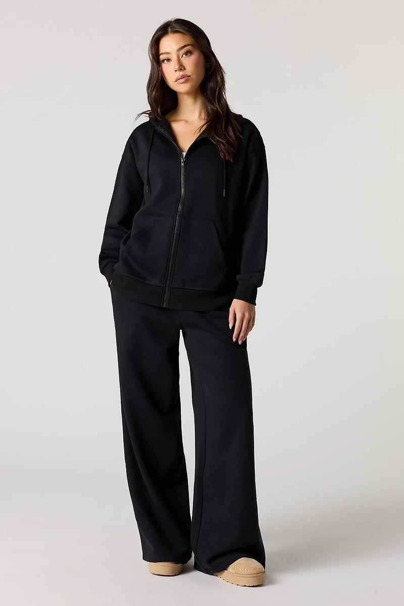 Ultra Wide Leg Fleece Sweatpant