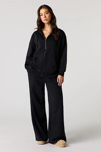 Ultra Wide Leg Fleece Sweatpant