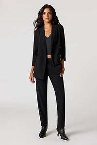 Crepe Slim Dress Leg Pant