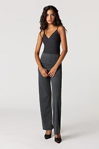 Straight Leg Knit Dress Pant