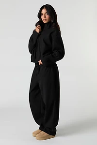 Drawstring Barrel Leg Pant