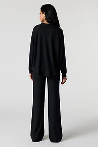 Wide Leg Drawstring Pant
