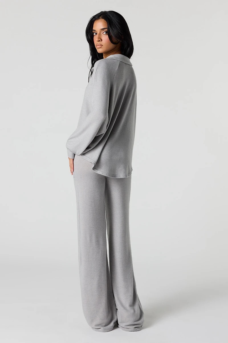Wide Leg Drawstring Pant