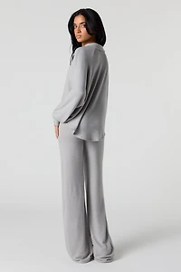 Wide Leg Drawstring Pant