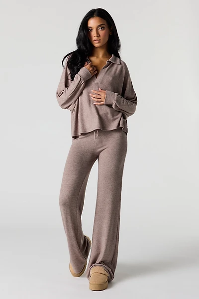 Wide Leg Drawstring Pant