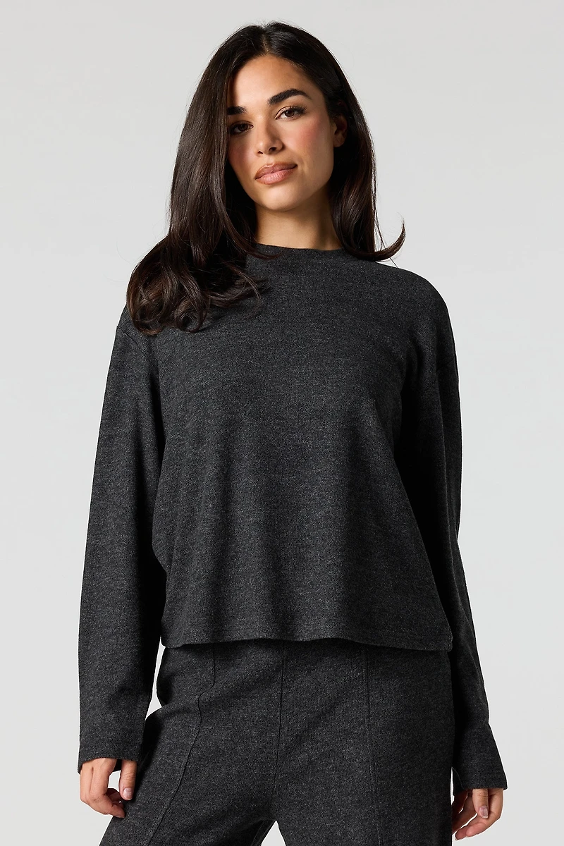 Soft Knit Long Sleeve Top