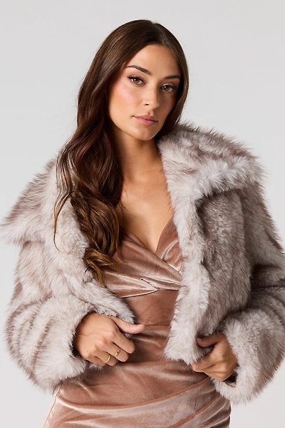 Blouson en similifourrure